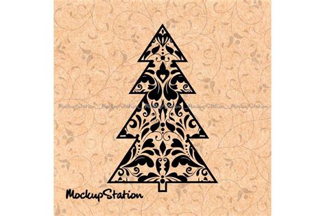 Download Free Christmas Bell Mandala SVG Zentangle Boho Winter Decor Png Commercial Use